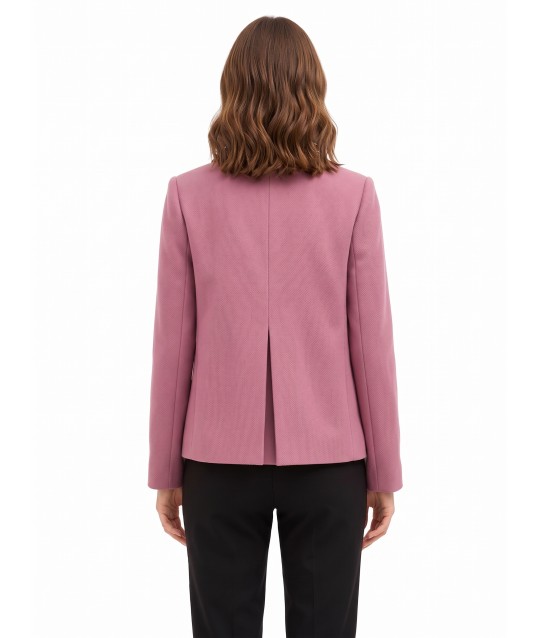 Cappotto Corto Over In Panno Con Bottoni Coordinati Rinascimento