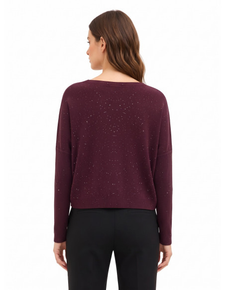 Rinascimento Oversized Sequin Jumper - Vestiti Firmati Life Smiles