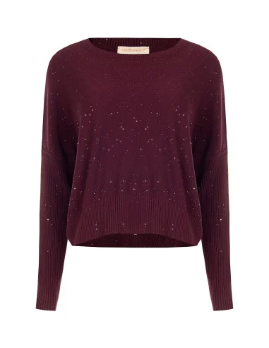 Oversized Sequin Sweater Rinascimento