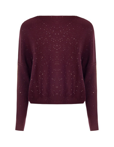 Maglione Over Con Paillettes Rinascimento