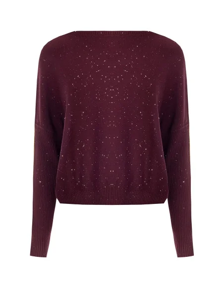 Oversized Sequin Sweater Rinascimento