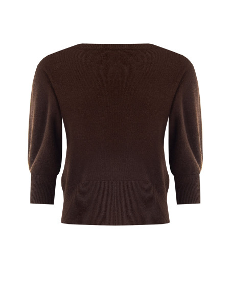 Maglione In Misto Viscosa Con Logo Rr In Rilievo Rinascimento