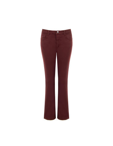 Jean flare extensible avec ourlets à bords francs Rinascimento