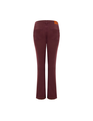 Jeans Flare Elasticizzati Con Orli A Taglio Vivo Rinascimento