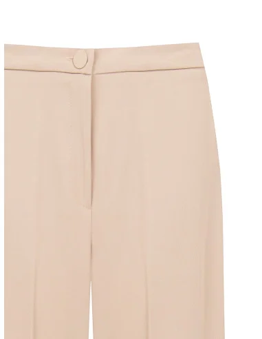 Palazzo Trousers in Cadi Fabric Without Pockets Rinascimento