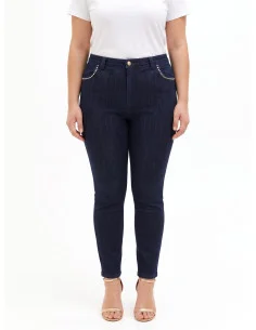 Jean skinny stretch grande taille Rinascimento Curvy