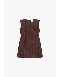 Robe courte sans manches avec coutures structurées Dixie