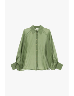 Camicia Oversize Con Maniche Ampie E Polsini Lunghi Dixie