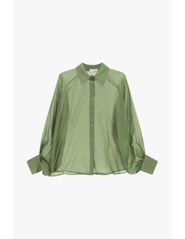 Chemise oversize à manches larges et poignets longs Dixie - Vestiti...