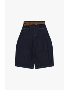 Shorts A Vita Alta Con Cintura E Taglio Ampio Dixie