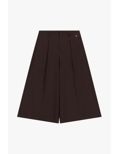 Dixie High-Waisted Shorts with Darts and Belt Loops - Vestiti Firma...