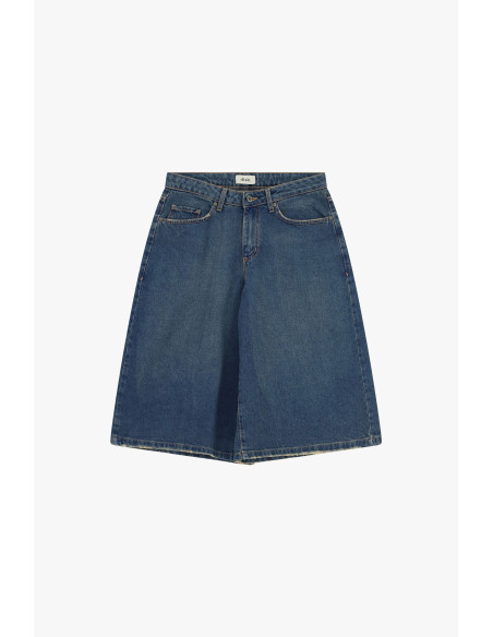 Dixie Five-Pocket Wide-Leg Shorts - Vestiti Firmati Life Smiles