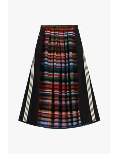Dixie Pleated Midi Skirt with Side Panels - Vestiti Firmati Life Sm...