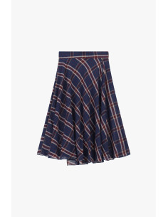 Dixie Check Pattern Skirt - Vestiti Firmati Life Smiles
