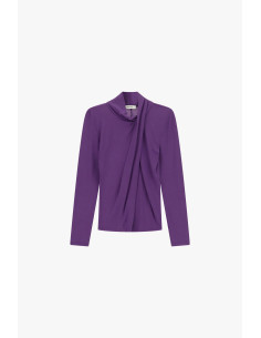 Maglione Drappeggiato Con Collo Morbido E Maniche Lunghe Dixie 2