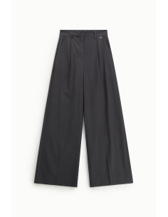 Pantaloni Palazzo Vita Alta Con Pince Dixie 2
