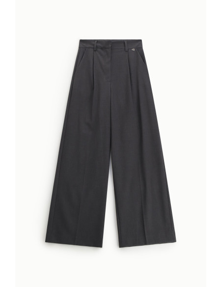 Pantalon Palazzo taille haute à pinces Dixie - Vestiti Firmati Life...