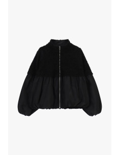 Eco-Pelliccia Corta Con Maniche Ampie E Zip Dixie 2