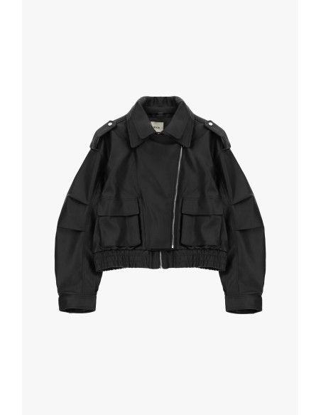 Veste style motard avec poches plaquées Dixie - Vestiti Firmati Lif...
