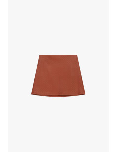 Short Flared Skirt with a Dixie Chequered Pattern - Vestiti Firmati... 2