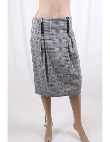 Skirt With Zips Fracomina