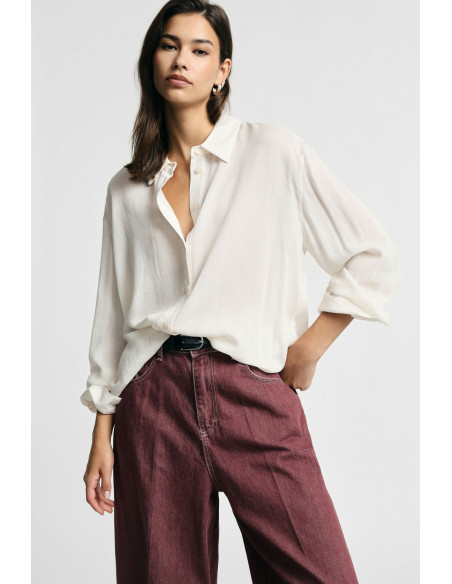 Camicia Taglio Regular Con Collo Classico Please