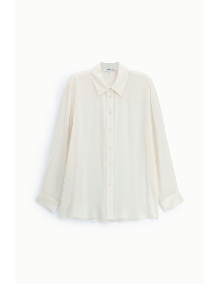 Regular-fit shirt with a classic collar – Please