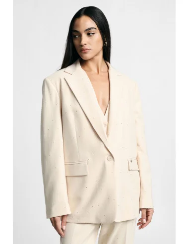 Blazer Regular-Fit Con Tasche A Pattina E Righe Sottili Please