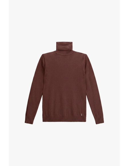 Maglione Dolcevita A Maniche Lunghe Tinta Unita Please