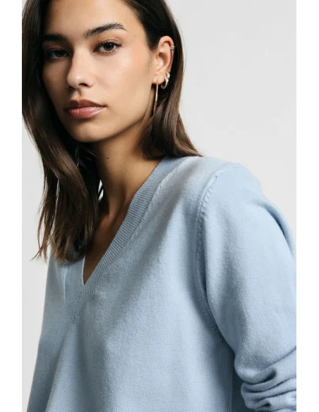 Maglione Pullover Scollo V Vestibilità Regular Please