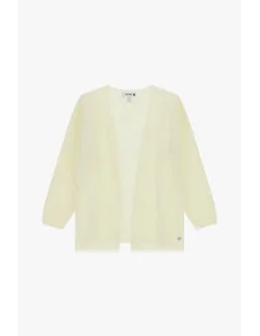 Long, Open-Front Cardigan Without Buttons – Please