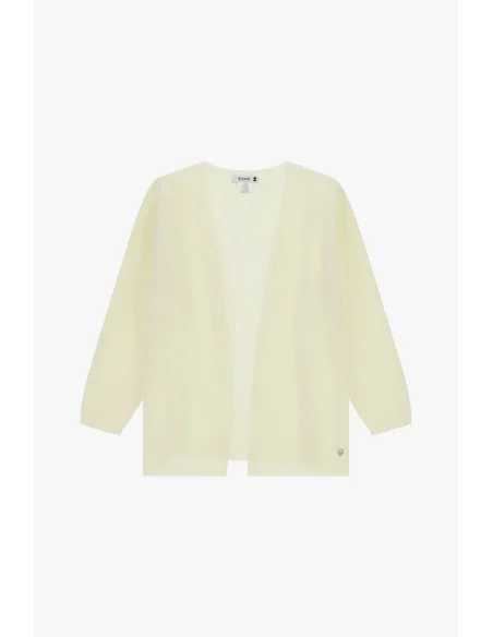 Long, Open-Front Cardigan Without Buttons – Please
