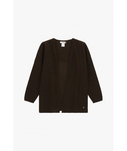 Cardigan Lungo Aperto Senza Bottoni Please