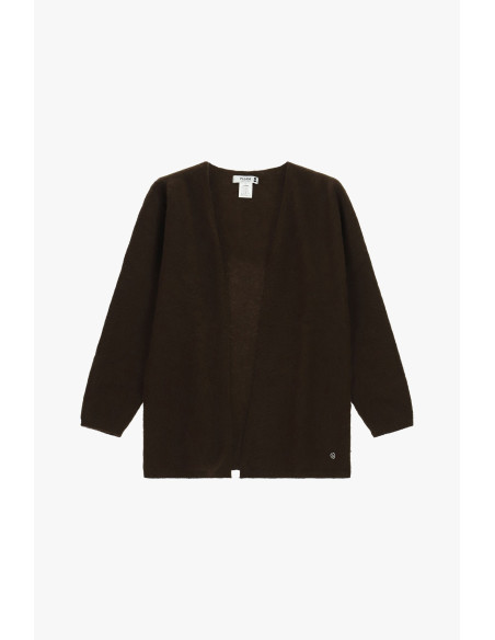 Cardigan long ouvert sans boutons Please