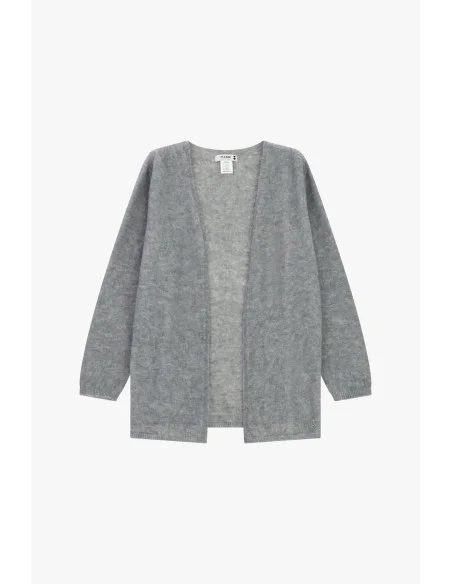 Long, Open-Front Cardigan Without Buttons – Please