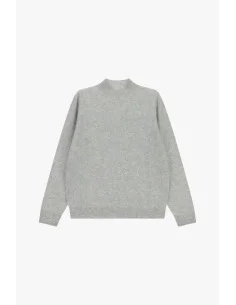 Please, a crew-neck jumper with a ribbed hem 2