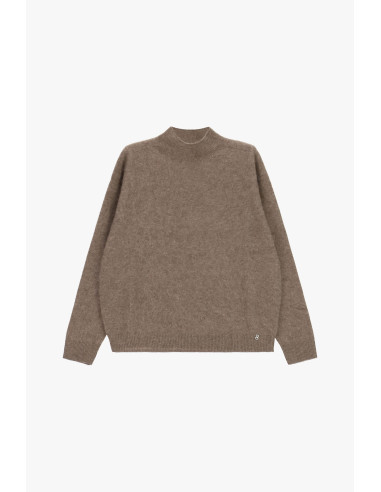 Maglione Girocollo Con Bordo A Costine Please