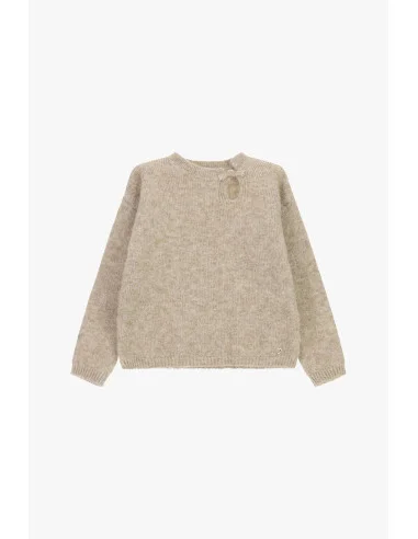 Maglione Girocollo Con Dettaglio Cut-Out Please