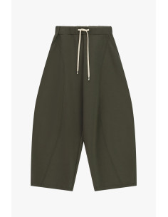 Pantaloni Palazzo Cropped Con Coulisse In Vita Please