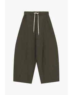 Pantaloni Palazzo Cropped Con Coulisse In Vita Please