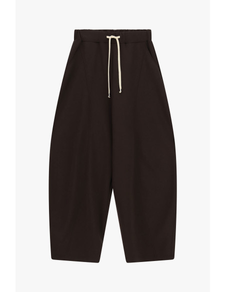 Pantaloni Palazzo Cropped Con Coulisse In Vita Please