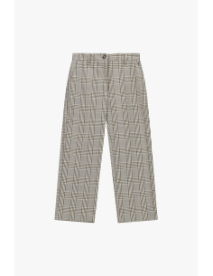 Pantalon sur mesure à carreaux, coupe droite, Please - Vestiti Firm... 2