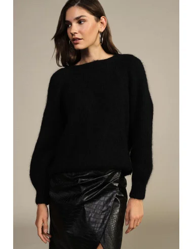 Maglione Girocollo Fit Morbido Con Dettaglio Logo Dixie