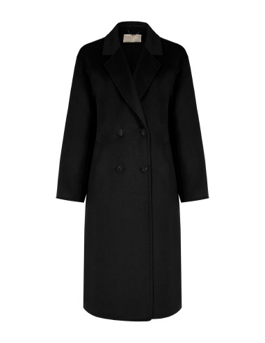 Cappotto Lungo Hand Made In Panno Misto Lana Rinascimento