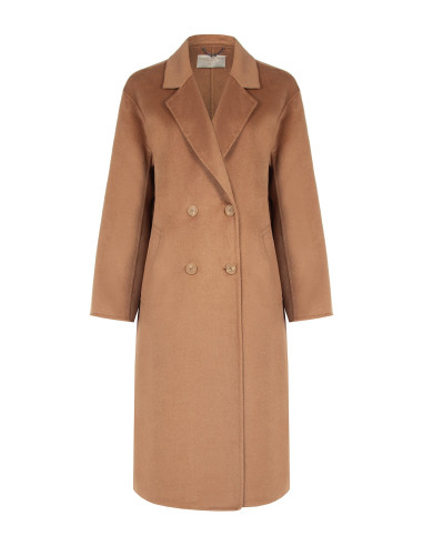 Manteau long fait main en tissu mélangé laine « Rinascimento »