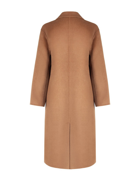 Manteau long fait main en tissu mélangé laine « Rinascimento »