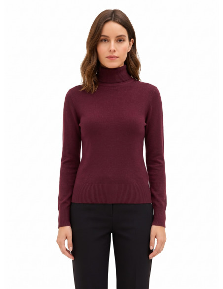 Maglione Dolcevita Con Collo Ampio Rinascimento