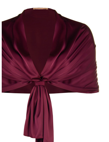 Curvy Satin Shawl by Rinascimento Curvy - Vestiti Firmati Life Smiles