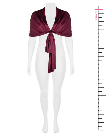 Étole Curvy en satin « Rinascimento Curvy » - Vestiti Firmati Life ...