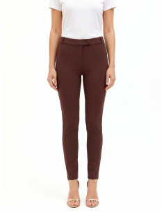 Rinascimento Skinny Trousers in Scuba Crepe - Vestiti Firmati Life ...